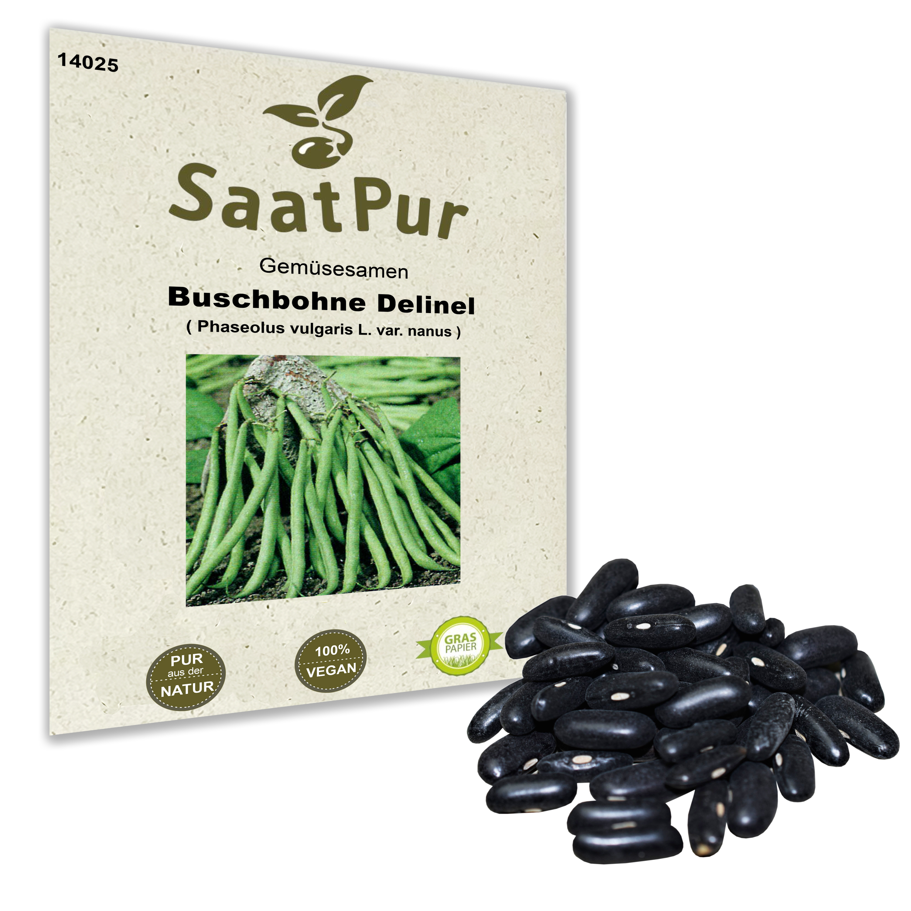 Buschbohne Delinel - Großpackung 250 g