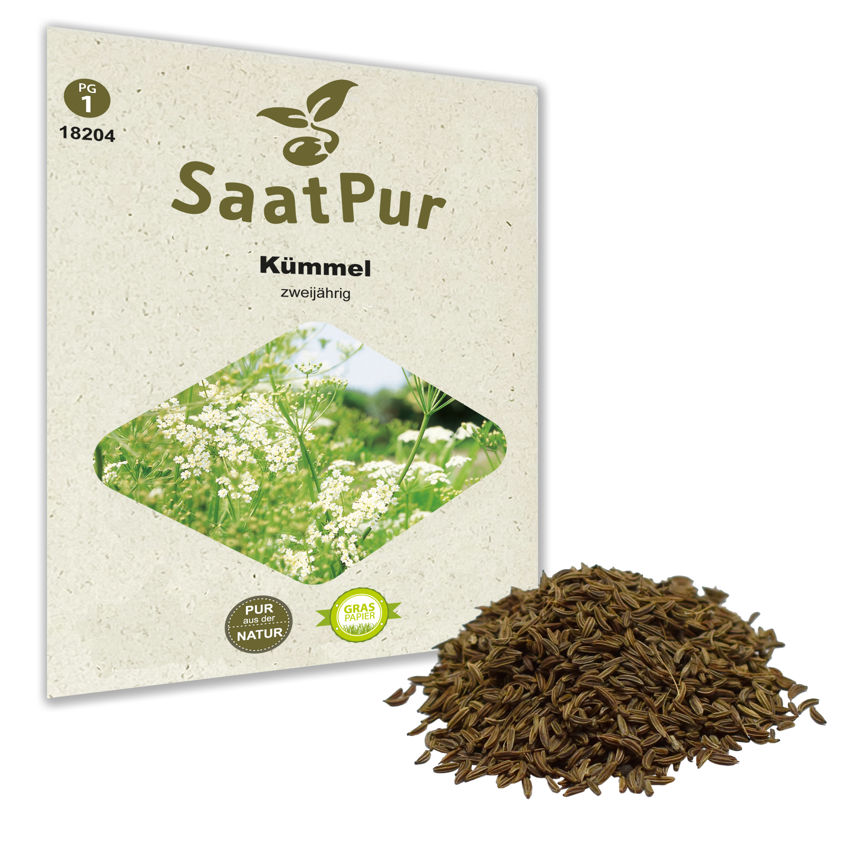 Kümmel - 0,5 g für ca. 100 Pflanzen