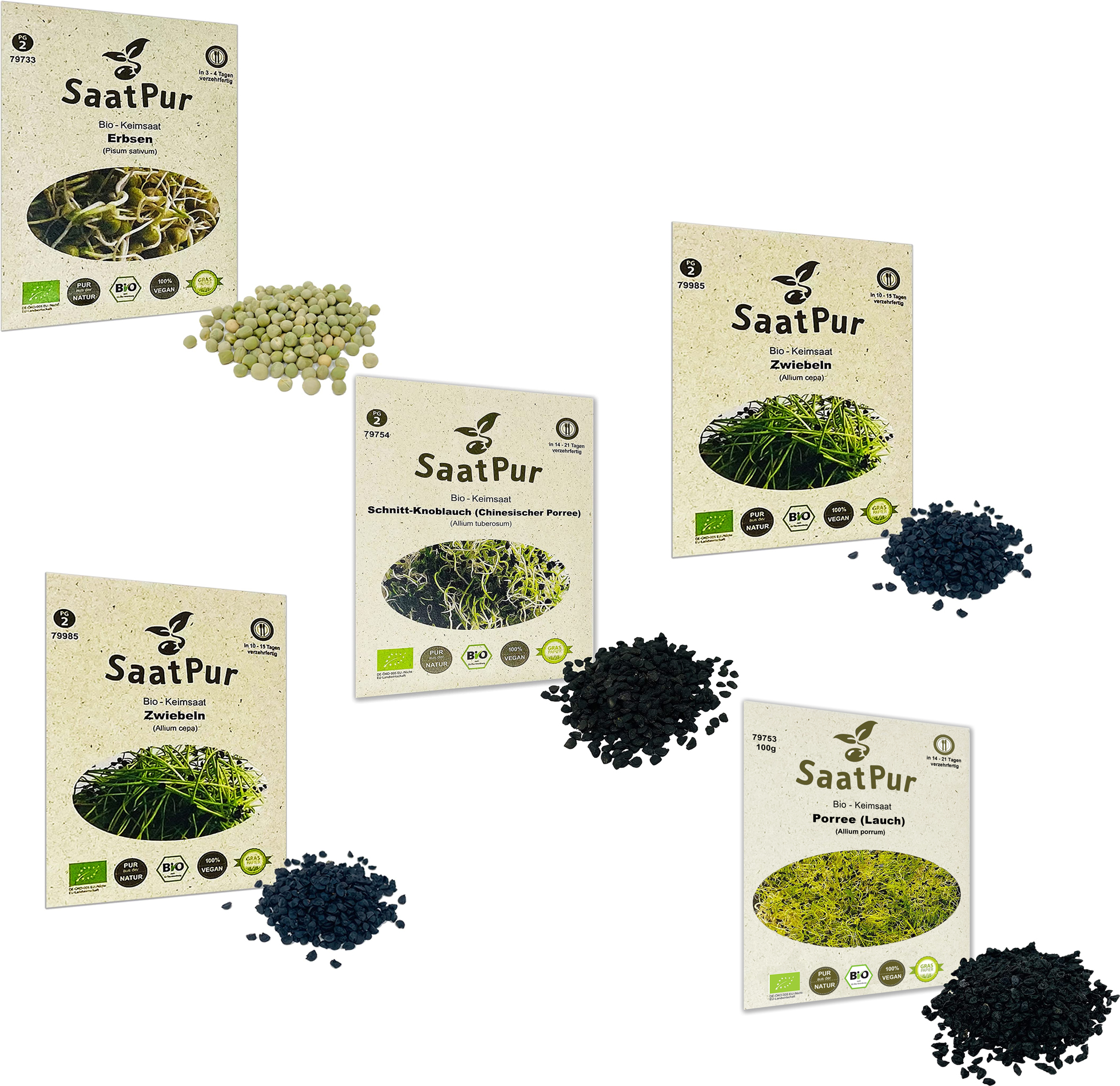 BIO Keimsprossen Bella Italia MIX Keimsaat