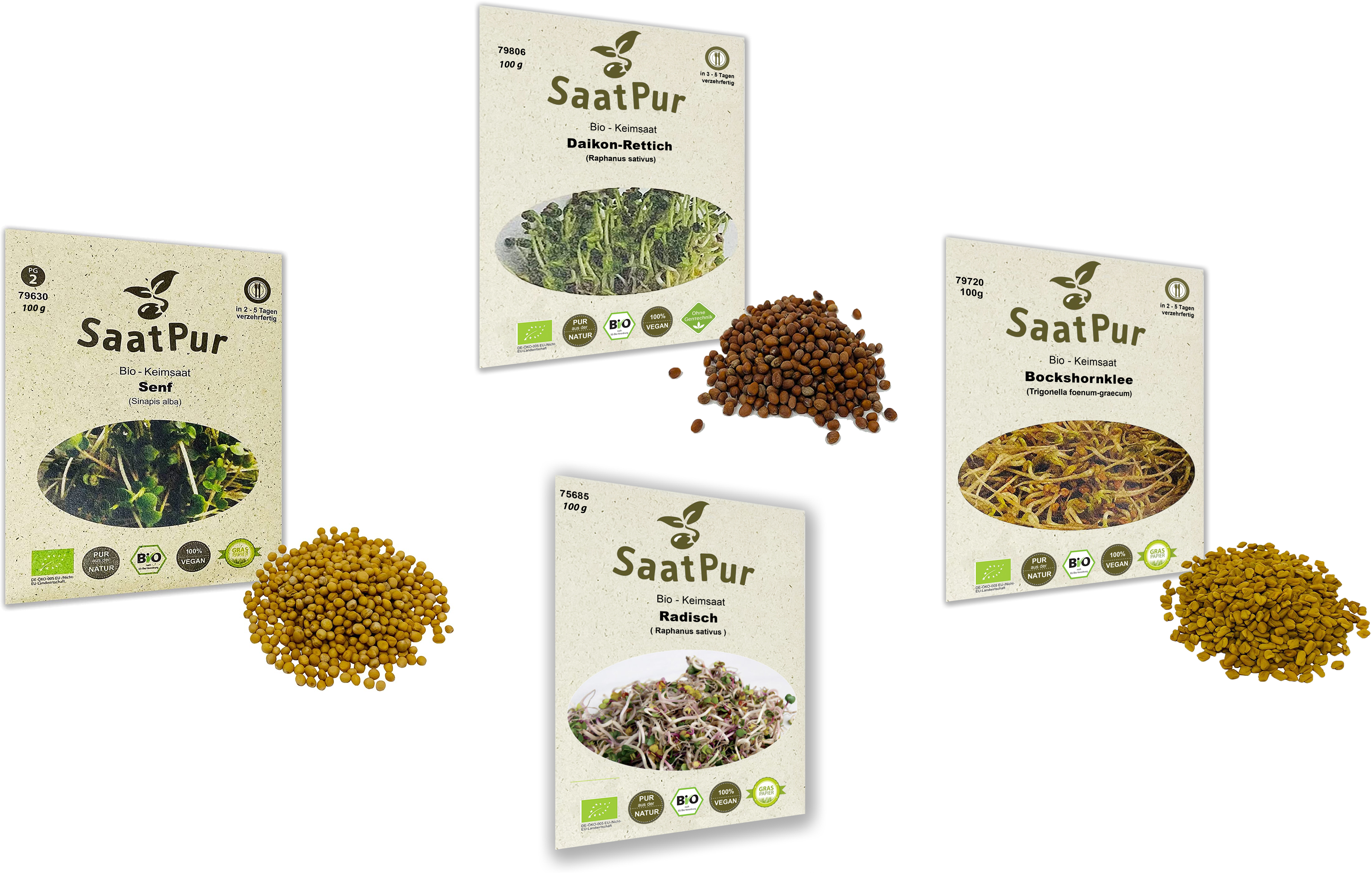 BIO Keimsprossen HOT MIX