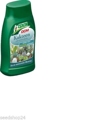 CUXIN DCM Flüssigdünger für Kakteen & Fettpflanzen