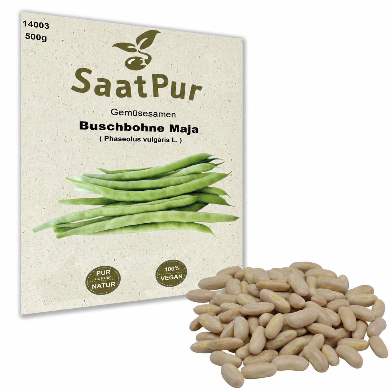 Buschbohne Maja - Großpackung 500 g